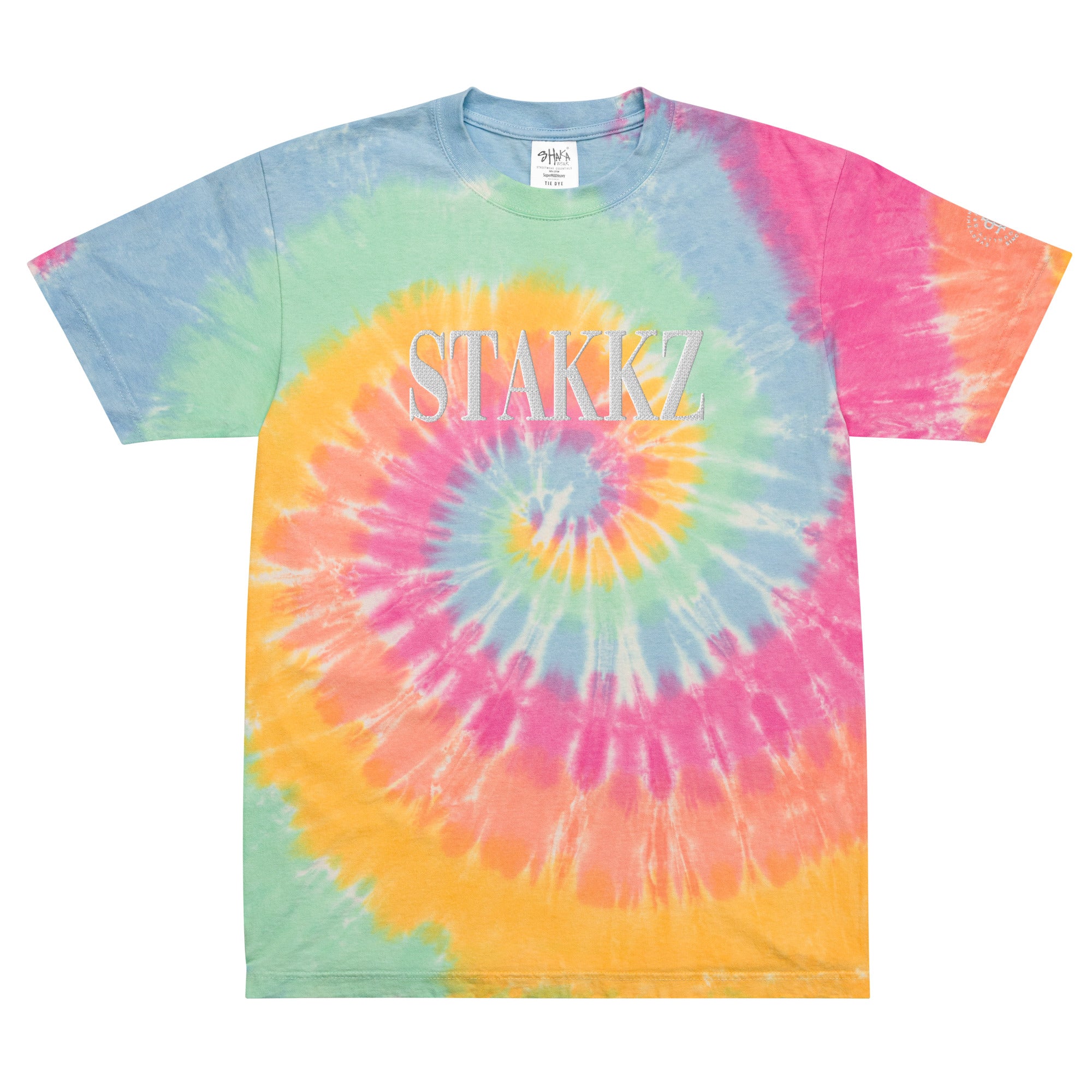 STAKKZ Oversized tie-dye t-shirt